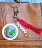 Holly Keyring or Bag Charm - Image 2