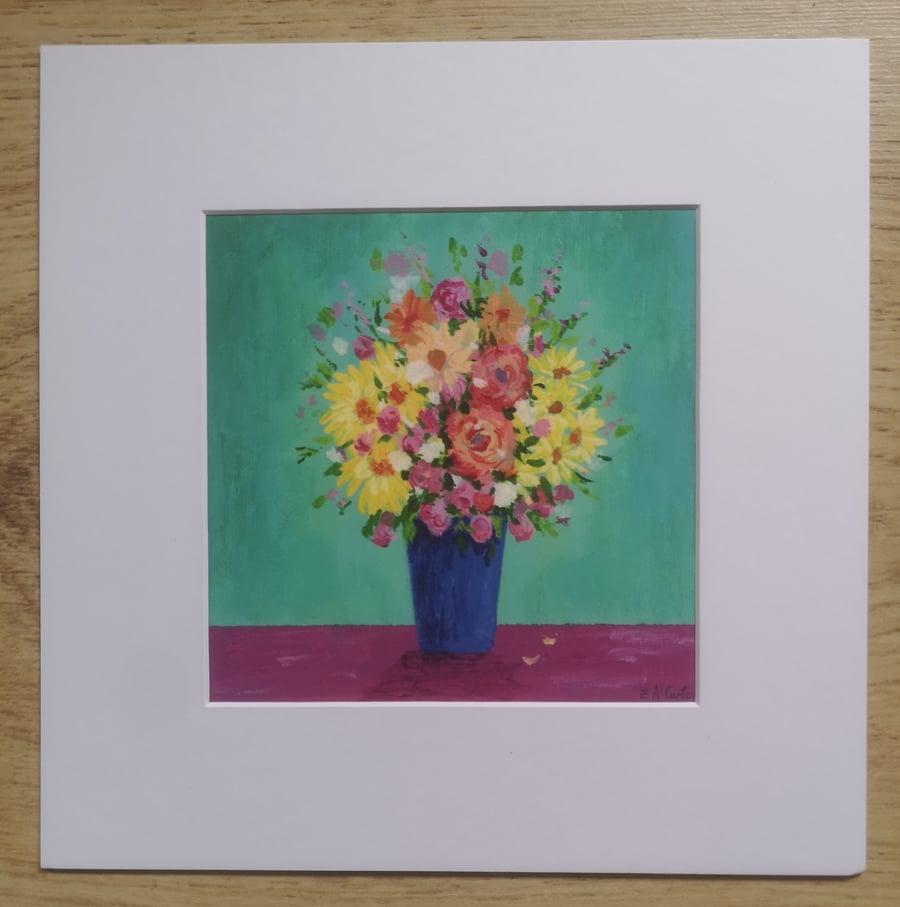 'Celebration Bouquet' unframed signed giclee print