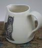 Porcelain jug with two cat images - Image 3