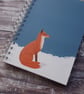Snowy English Fox Notebook - Image 2