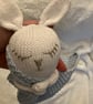 Hand Knitted ‘Snuggle Bunny’ Baby & Toddler Comforter - Image 5