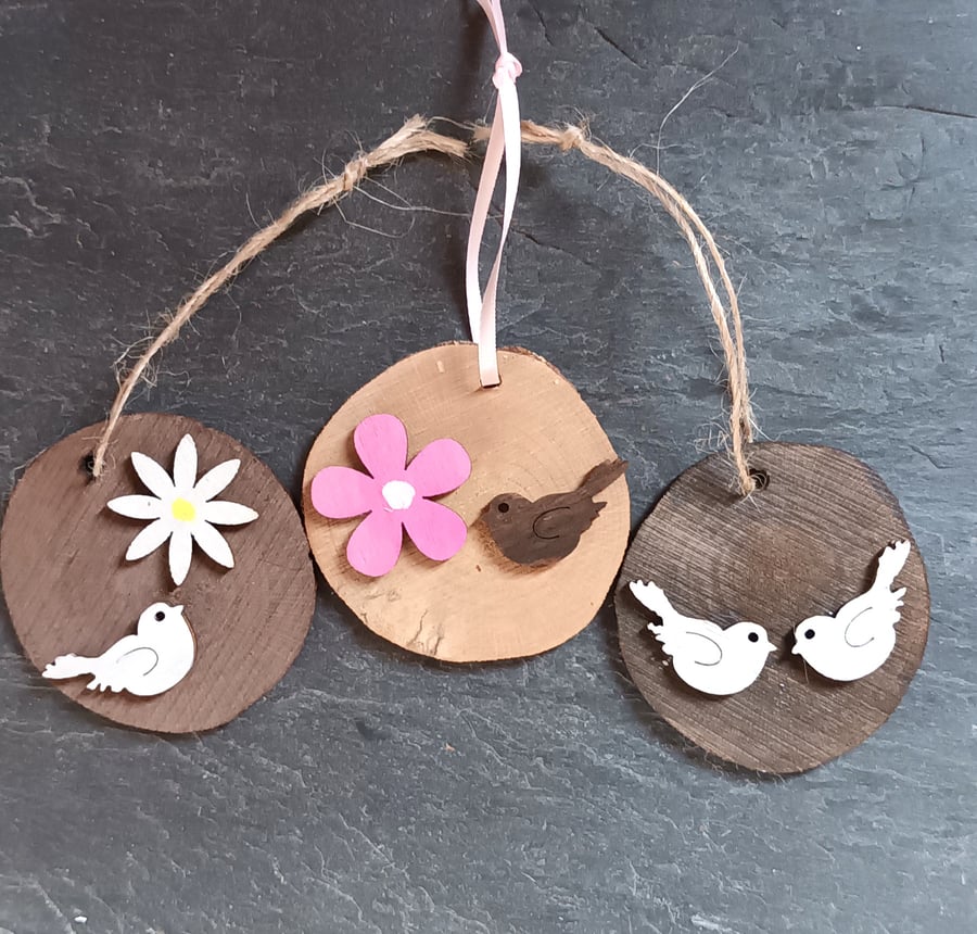 Wood Slice trio 'Birds'