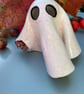 Handmade cute ghost with teddy bear, spooky Halloween decor, autumn colours - Image 4