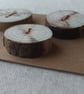 Custom Order - Set of Six Beachcombed Buttons - Image 3