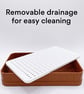 Personalised Travel Soap Dish with Removable Drainage Grid, Leak Resistant - Image 5