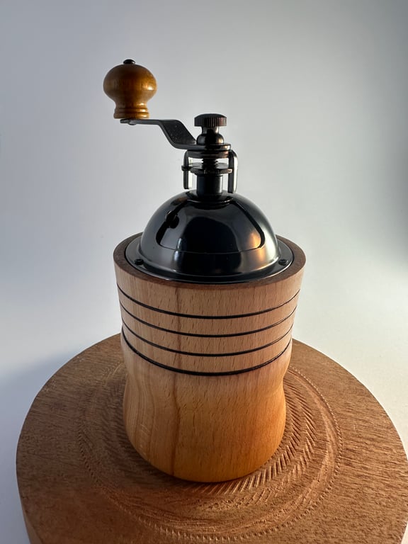 Coffee Grinder in Beech