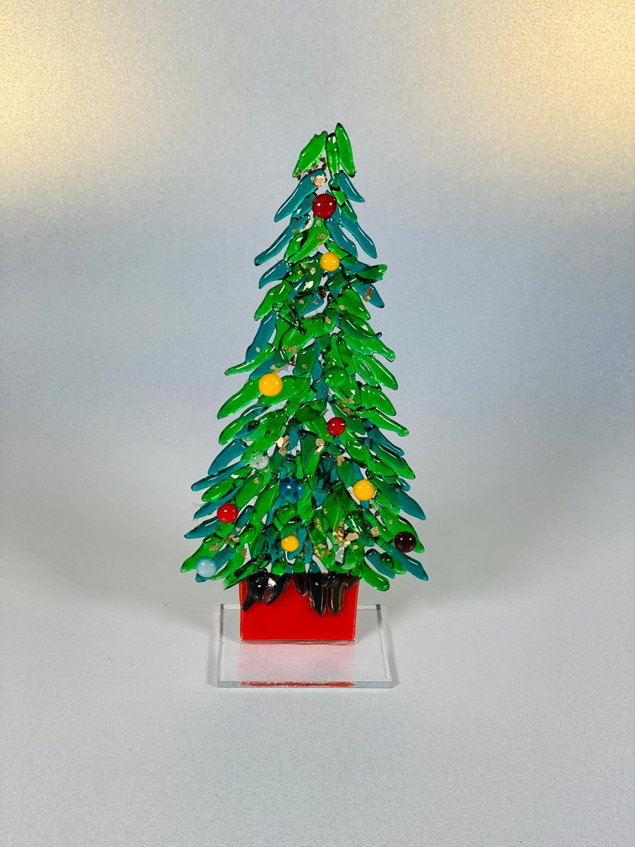 Glass Christmas tree