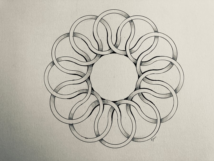 6 fold pattern, Baba Nakkash