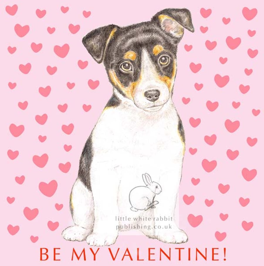 Jack the Jack Russell - Valentine Card