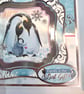 Handmade Penguin Family 3D Papercraft Card - Family is the best Gift - Image 5