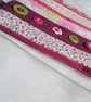 SOLD - The 'Almost' Perfect Pink Patchwork Zip Top Bag, Kindle Case - Image 5