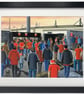 Derry, Framed & Unframed Art Print City Football Club FC Brandywell Stadium Gift - Image 1