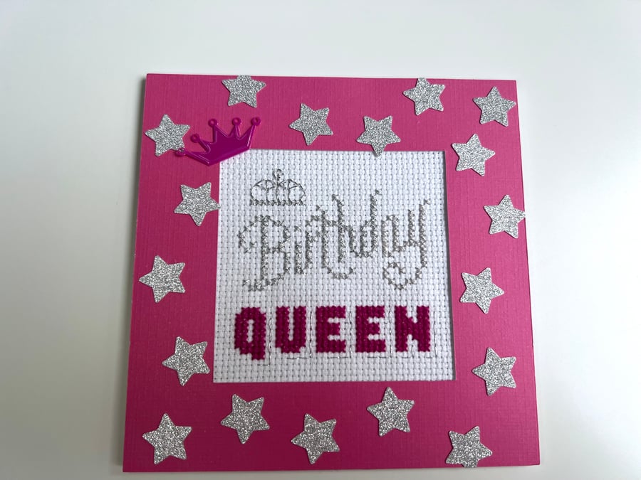 Birthday Queen card
