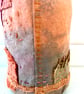 Autumnal painted and embroidered textile vessel  - Image 6