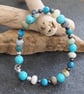 Turquoise gemstone bracelet  - Image 6