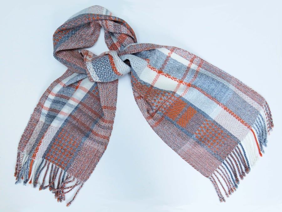 Unique handwoven scarf