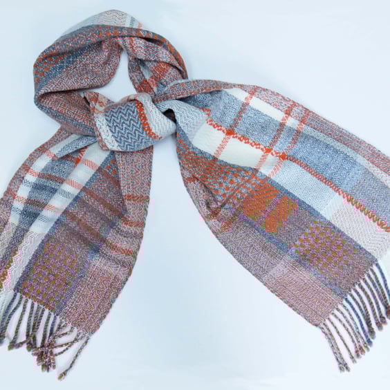 Unique handwoven scarf