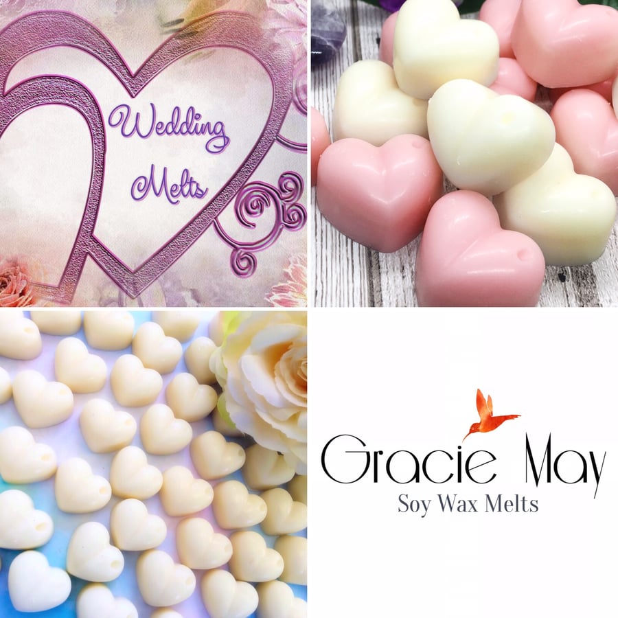 100Wedding favour soy wax melts beautifully fragranced melts multiple quantities