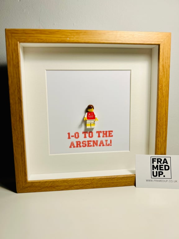 ARSENAL - Framed custom Lego minifigure - Gunners
