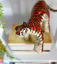 Copper Tiger Model - Made To Order nature inspired jungle home decor art