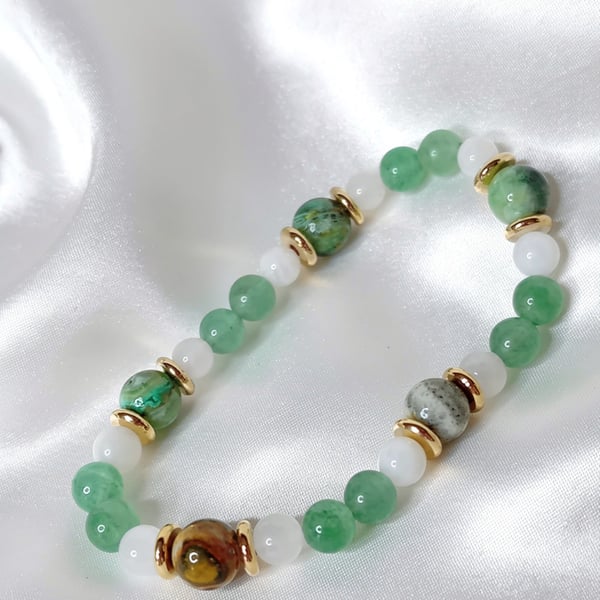 Phoenix Stone Chrysocolla Bracelet