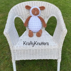 Handmade Crochet Larry Lamb