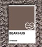 Father's Day BEAR HUG Greeting Card – Colour Swatch Series (A6 Blank Inside)
