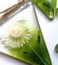Hand Drawn Dandelion Glass Bunting: Garden Decor - Image 7