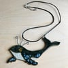 Humpback whale necklace 