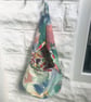 Green Cotton Wigwam Peg Bag, Lined Storage Bag for Pegs, handmade in Yorkshire - Image 3