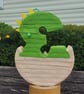 Dinosaur Egg Birthday N°3 - 25cm - Image 2