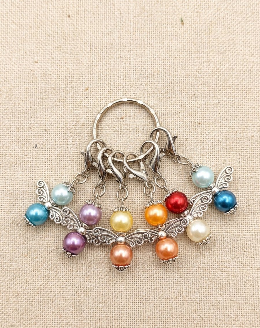 Guardian Angel Stitch Markers