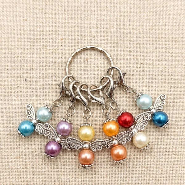 Guardian Angel Stitch Markers