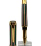 Patriarch Rollerball Pen - Striped Amalgam