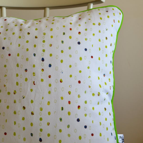 SALE Spotty Cushion, Throw cushion, home decor, home accessories, Spotty fabric