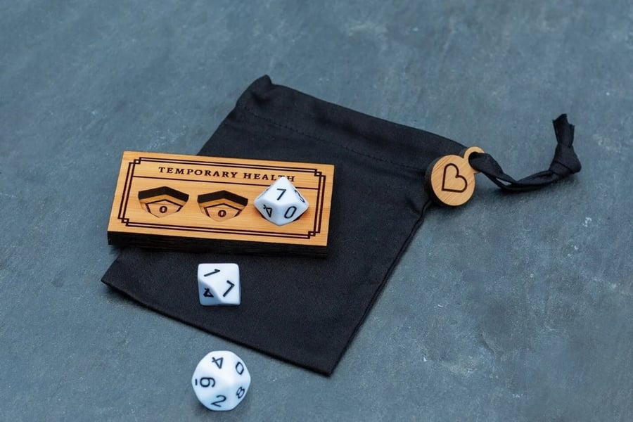 Temporary Health Tracker - accessories for D&D players