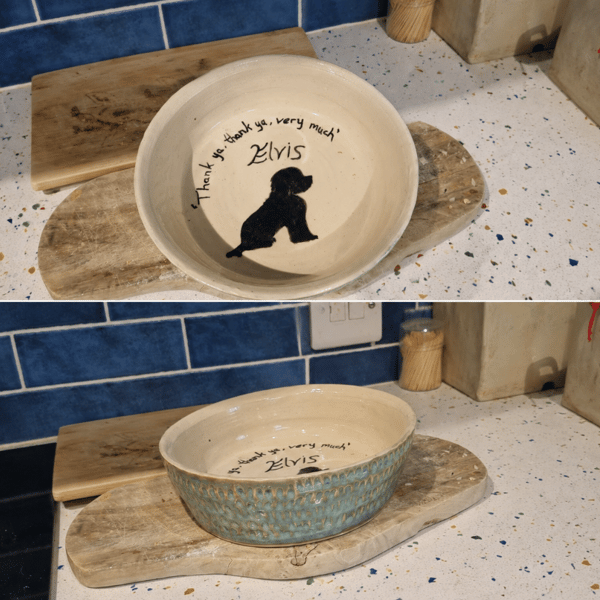 Personalised pet bowls