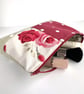 Large Make up Bag with Roses and Polka Dots - Image 5