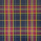 Grampian Faux Wool Upholstery Fabric - Shiba - Bright Pink Navy Blue Tartan Chec