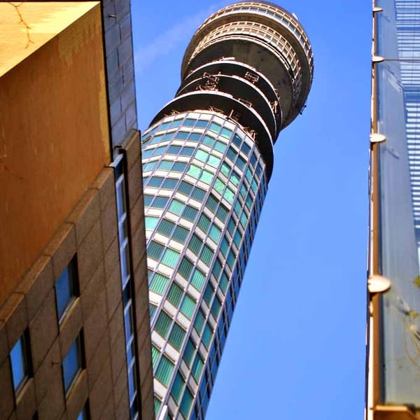 BT Post Office Tower Fitzrovia London England Photograph Print
