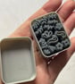 Folksy style mini stamps for polymer clay 