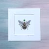 May Birthstone Bee 5" x 5"