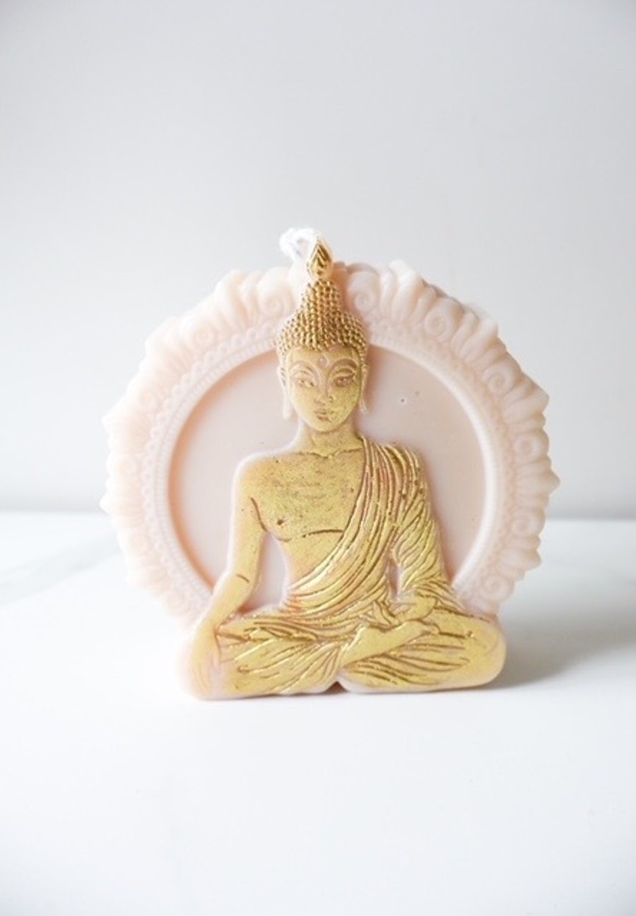Buddha Pillar Candle