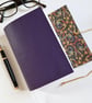 Purple Florentine Journal, sketchbook or Notebook, writer gift