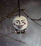 Wooden man in the moon hanging decoration- Herman the moon