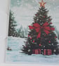 Christmas card. Christmas tree. Ref 494