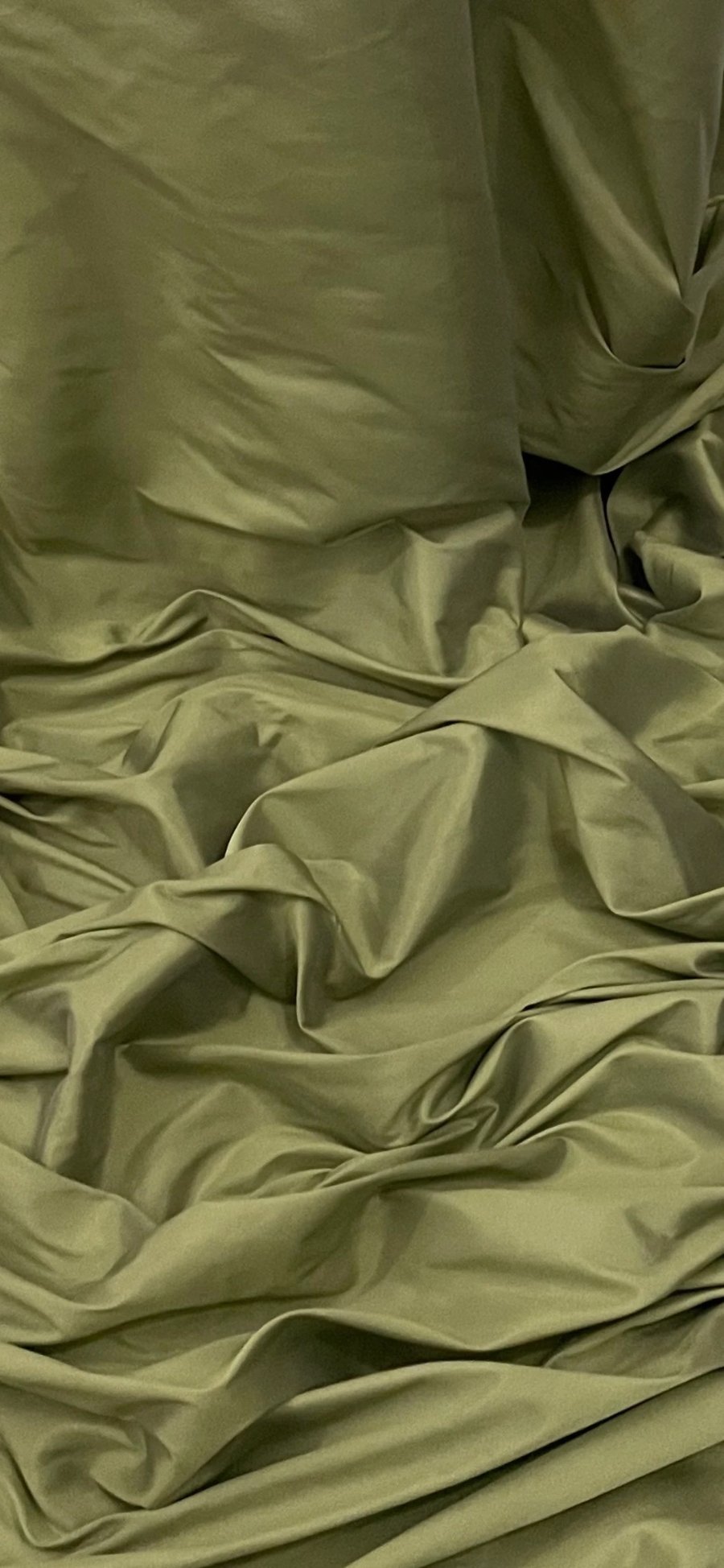 Olive Supreme Taffeta Fabric 58'' PRICE PER METER