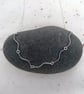 Sterling Silver Ribbon Strips Necklace - Handcrafted Flat Wire Jewellery
