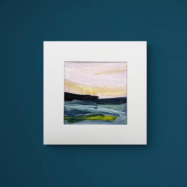 Perfectly Imperfect Original Seascape Painting - Sample 8a