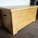 Blanket Box Storage Box Handmade Solid Wood with soft close lid